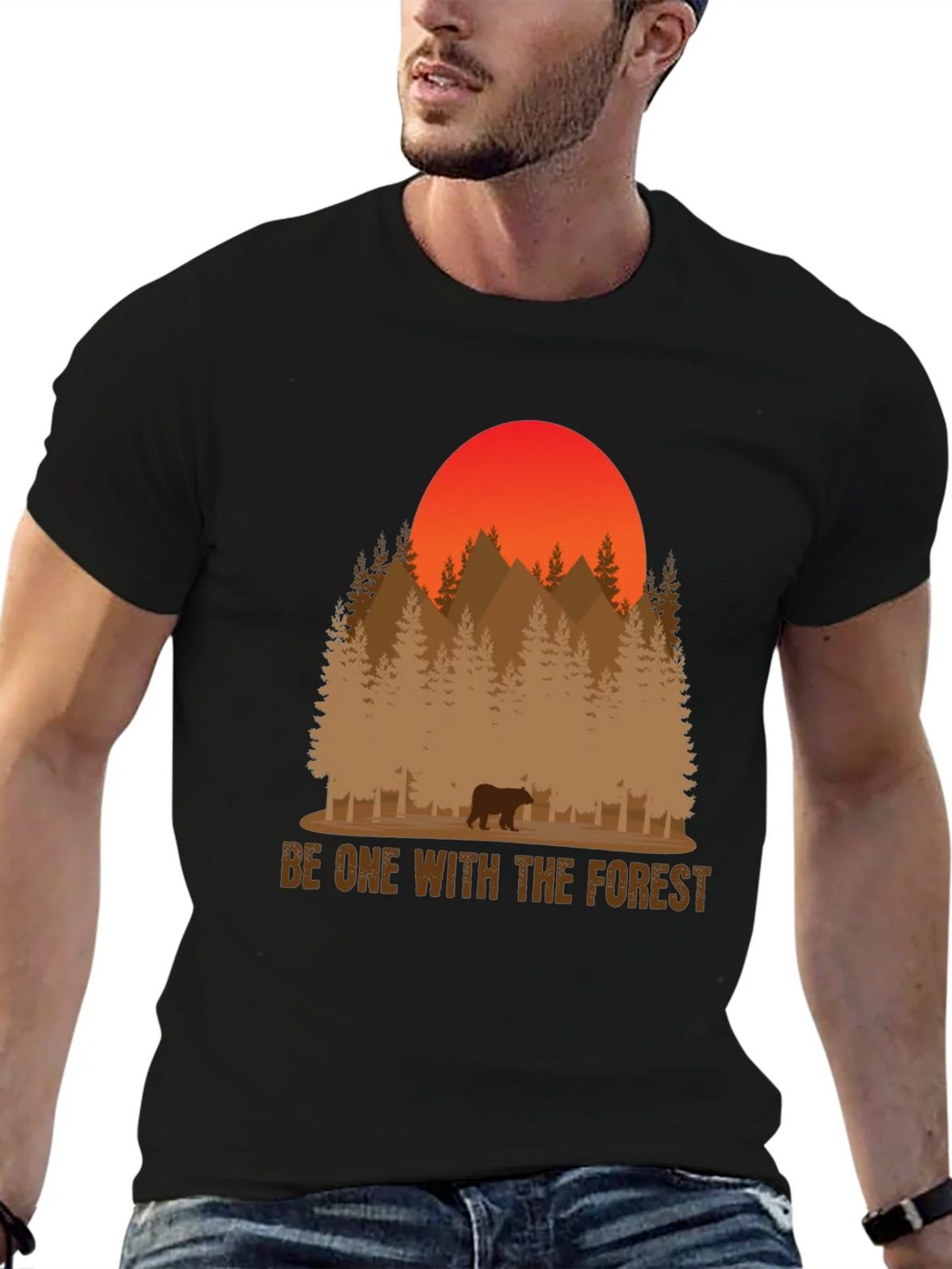 Be One With The Forest Graphic T-Shirt product image 6