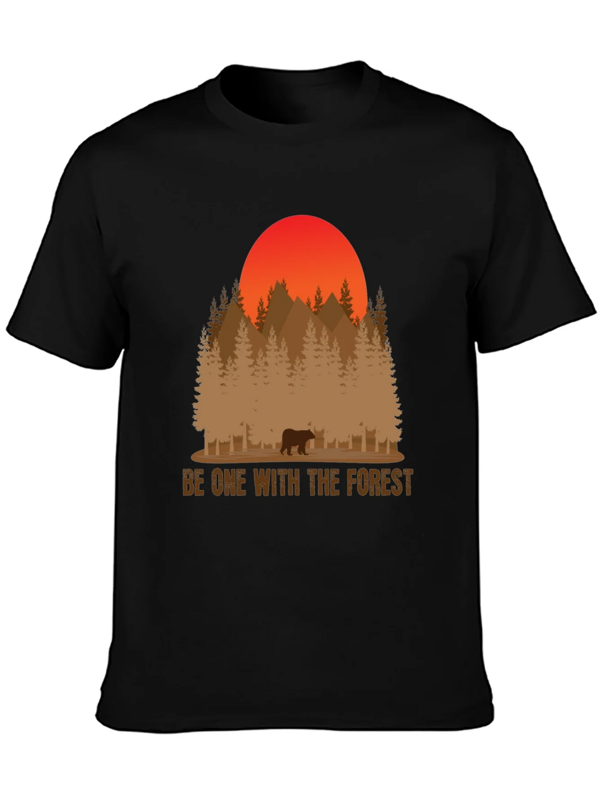 Be One With The Forest Graphic T-Shirt product image 3