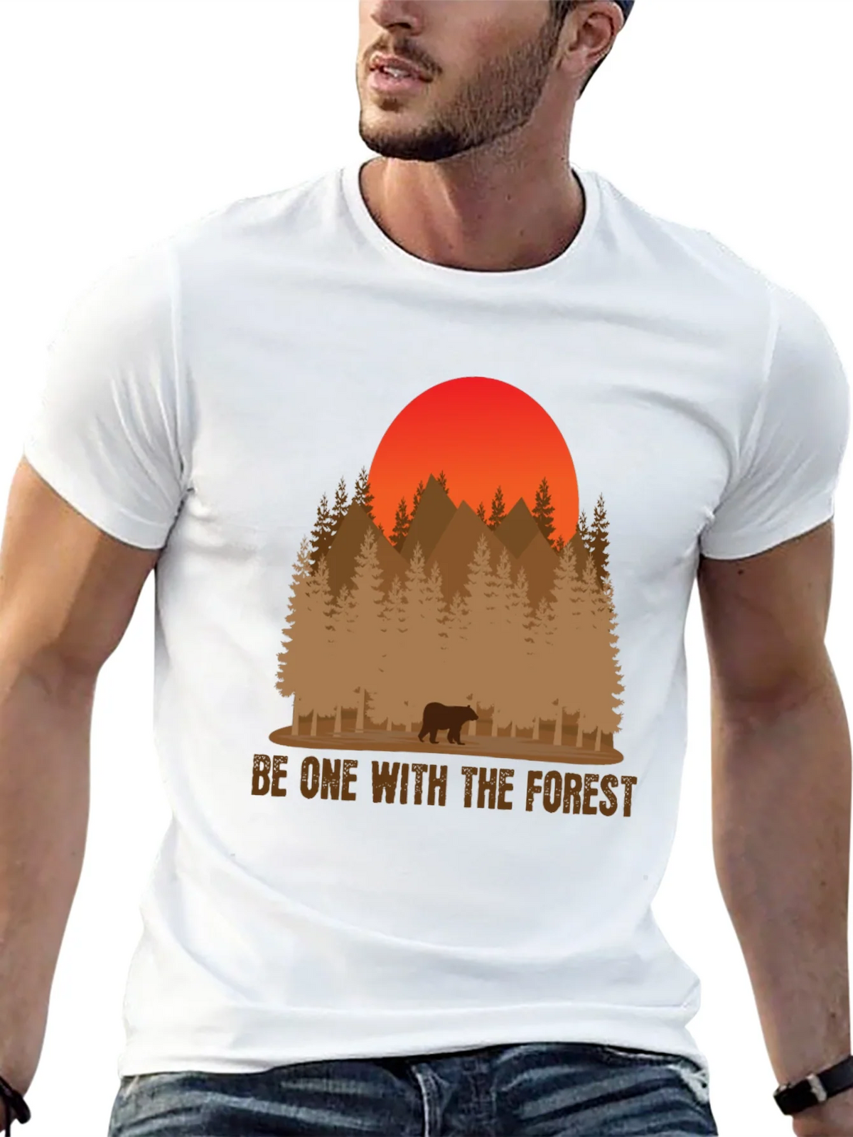 Be One With The Forest Graphic T-Shirt product image 12
