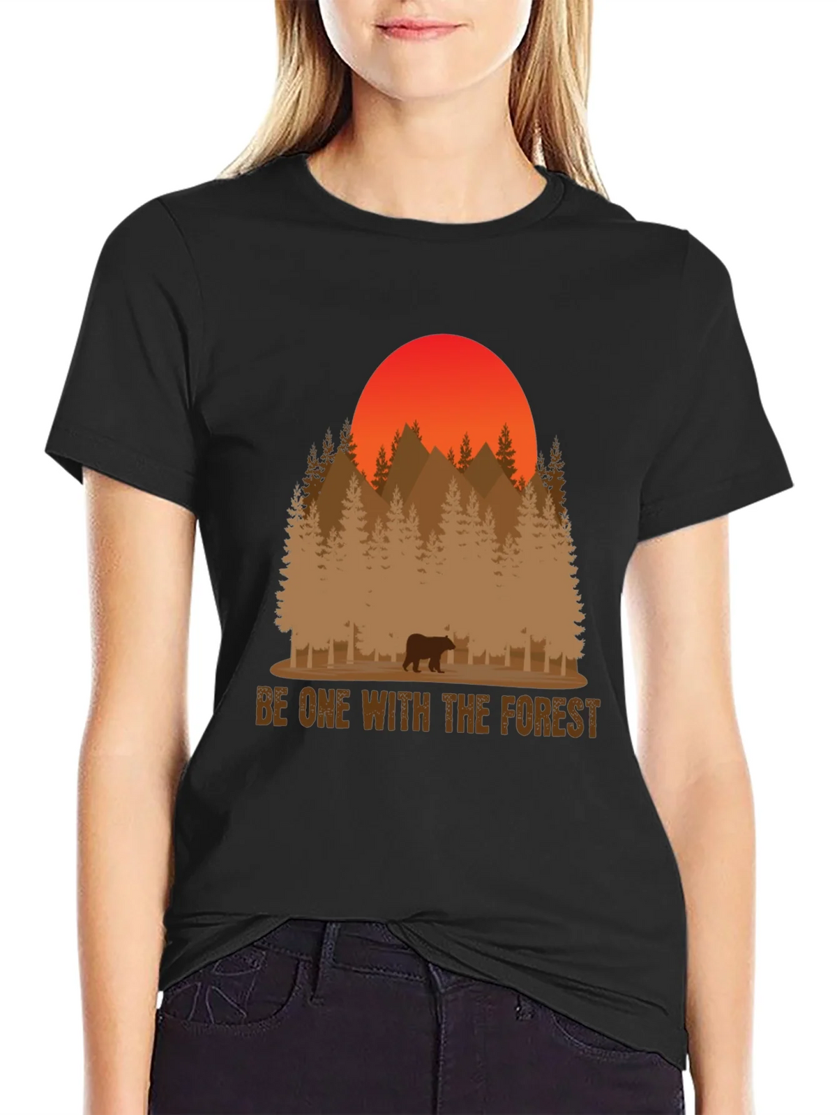 Be One With The Forest Graphic T-Shirt product image 2