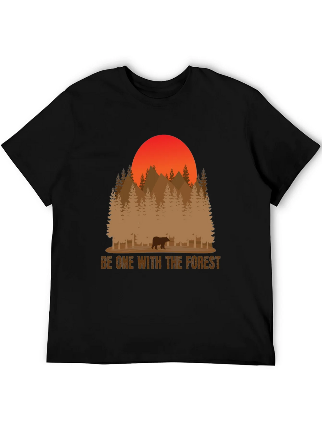 Be One With The Forest Graphic T-Shirt product image 5
