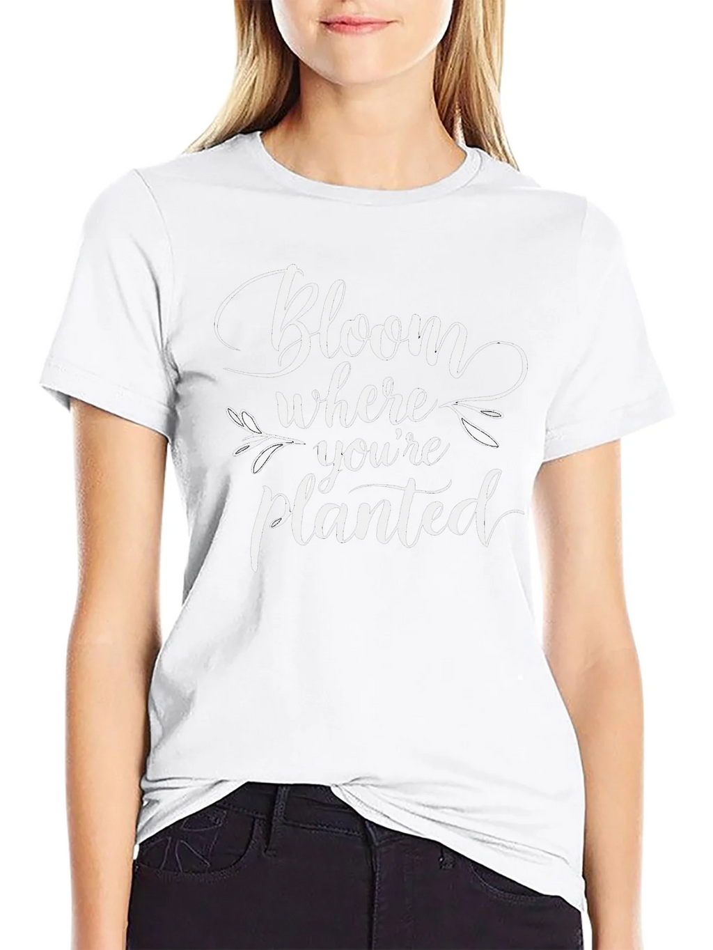 Bloom Where Youre Planted Graphic Tee product image 8