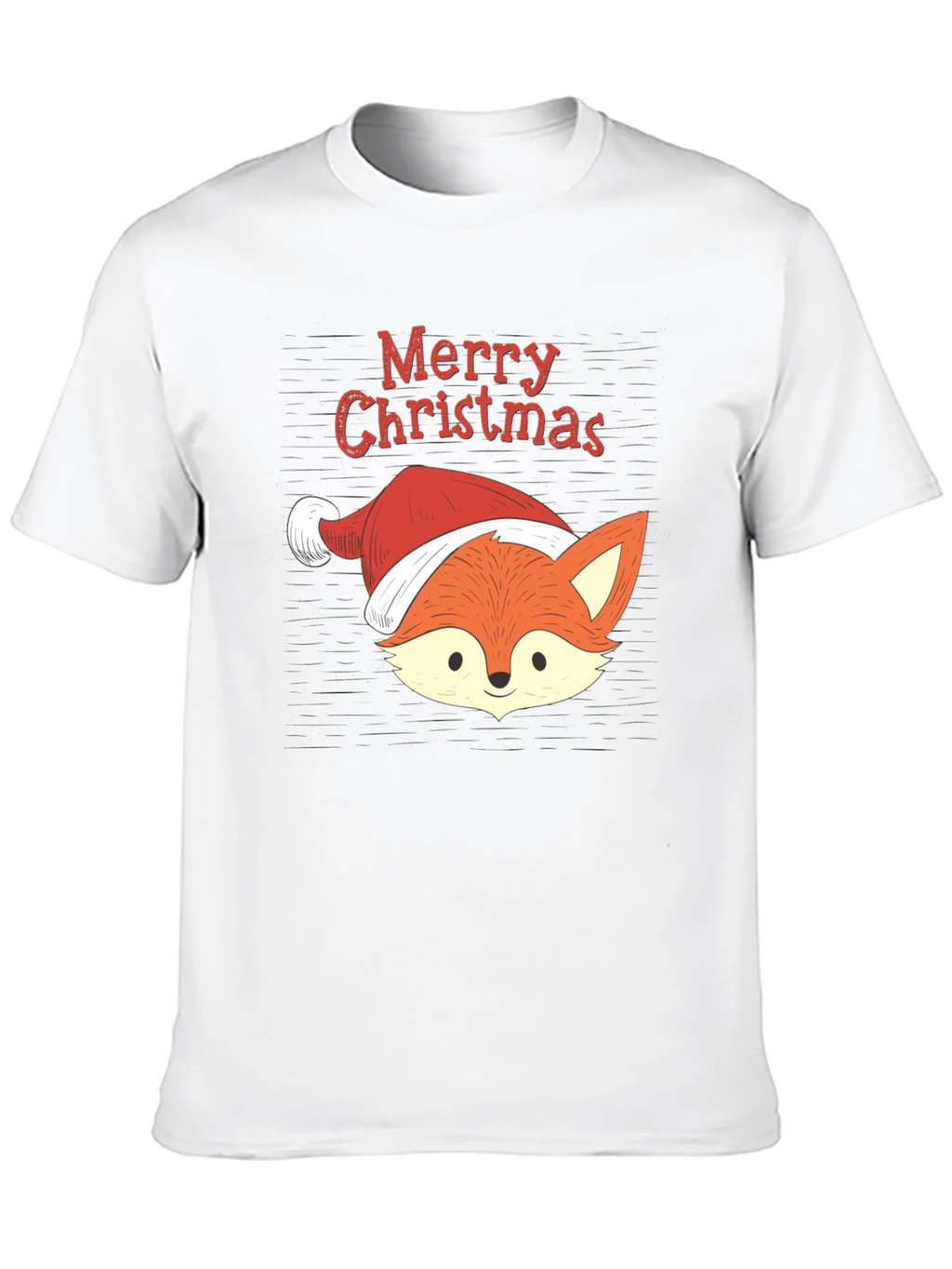 Christmas Fox T-Shirt - Holiday Apparel