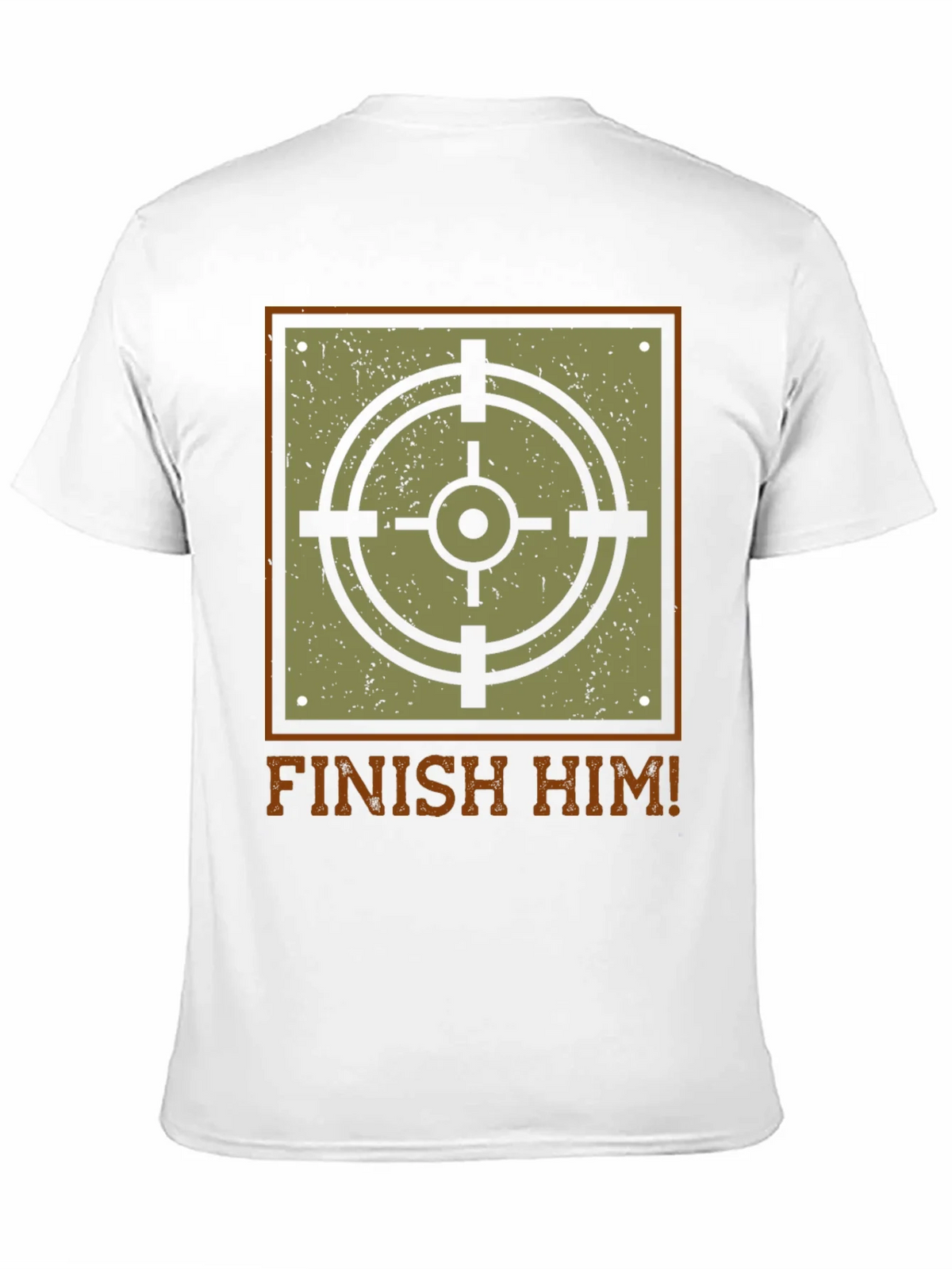 Finish Him! Target T-Shirt product image 10