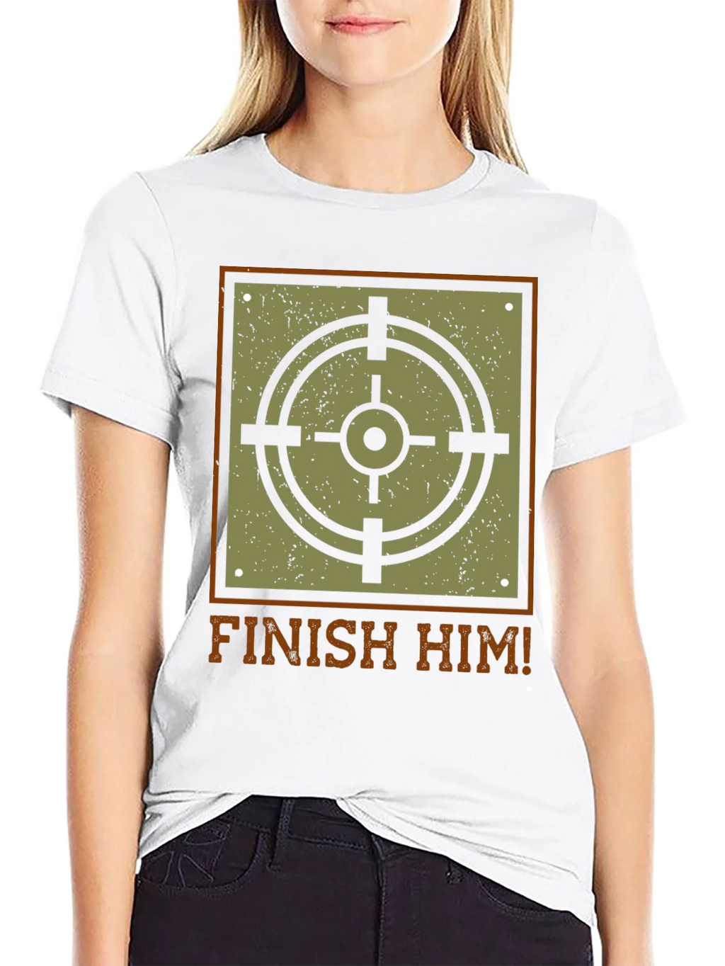 Finish Him! Target T-Shirt product image 8