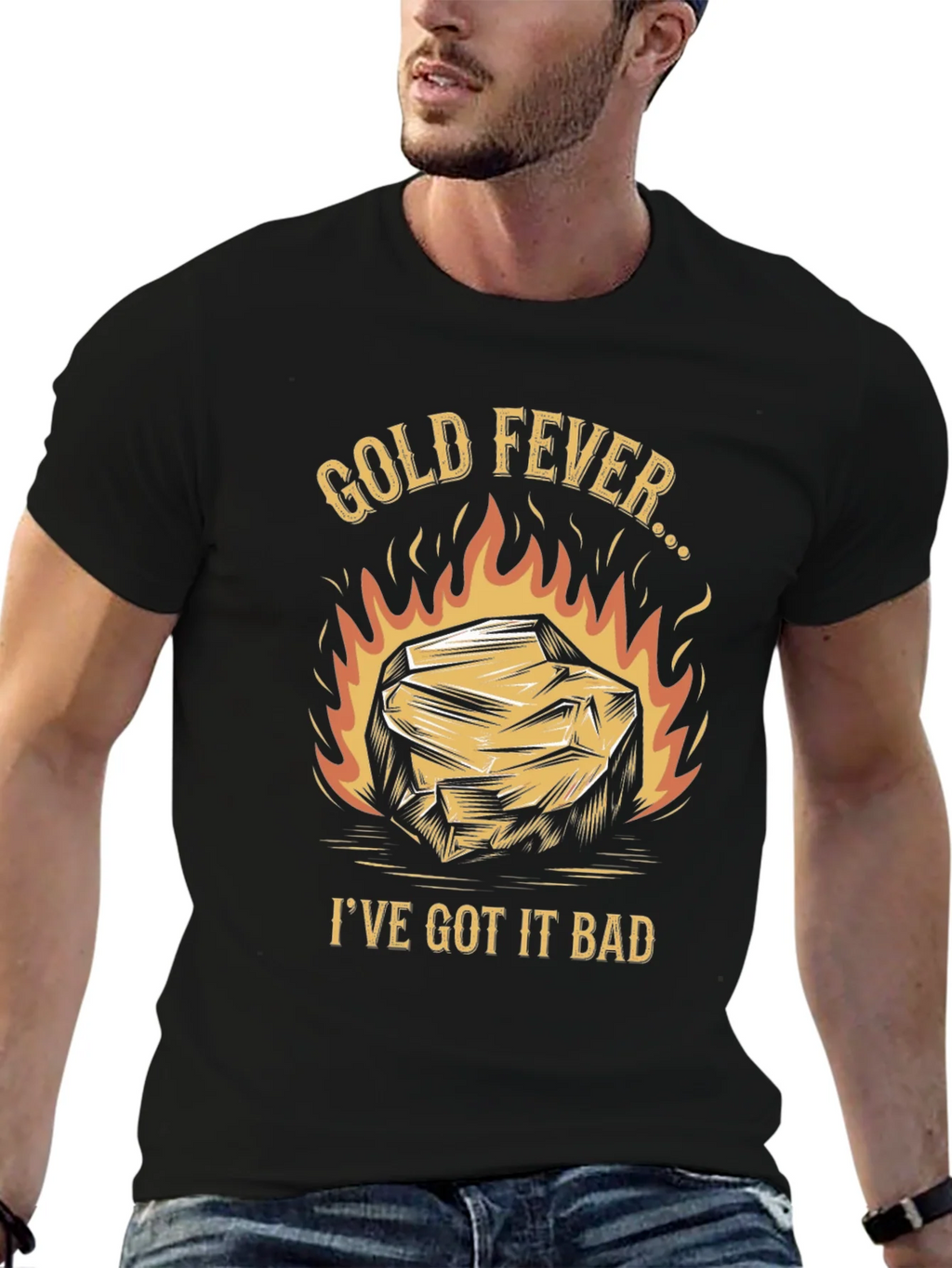 Gold Fever T-Shirt - Ive Got It Bad! product image 6