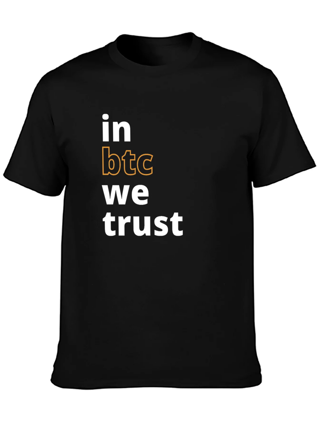 Bitcoin BTC Crypto T-Shirt - In We Trust product image 3