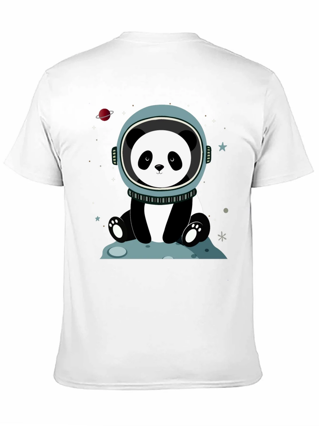 Astronaut Panda Graphic Tee - Space Lover Shirt product image 10