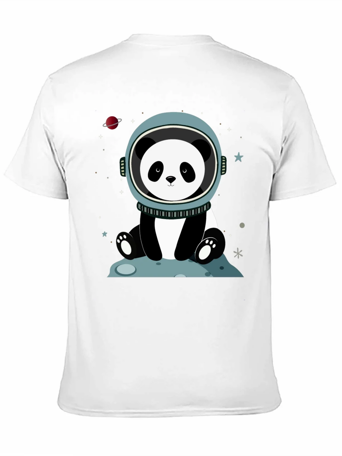 Astronaut Panda Graphic Tee - Space Lover Shirt product image 10