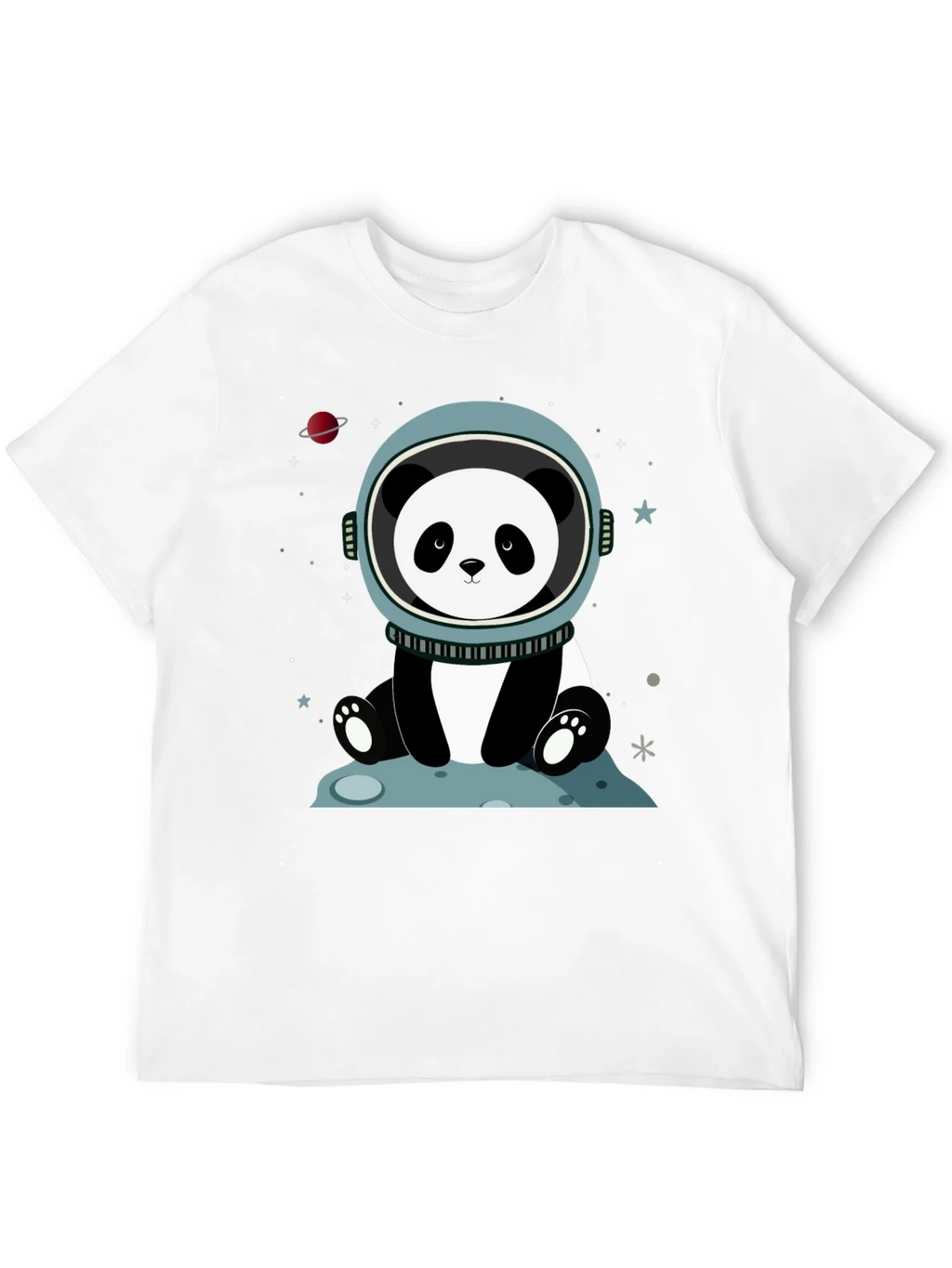 Astronaut Panda Graphic Tee - Space Lover Shirt product image 11