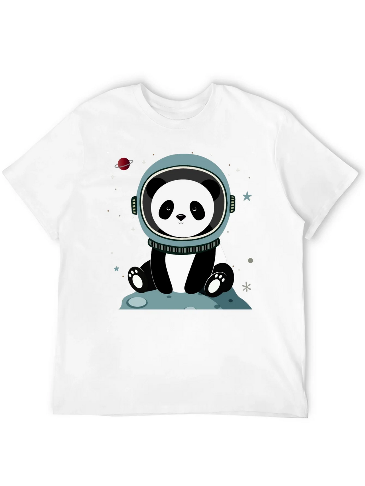 Astronaut Panda Graphic Tee - Space Lover Shirt product image 11