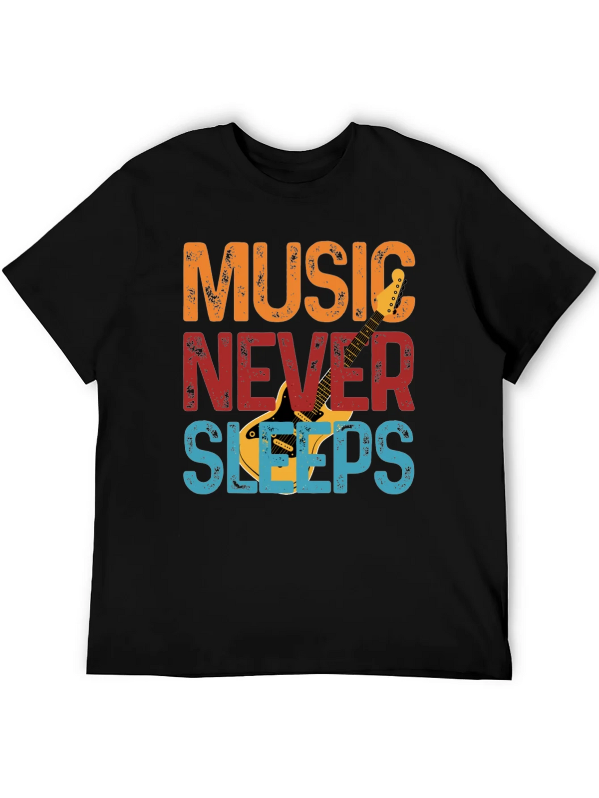 Music Never Sleeps T-Shirt product image 5