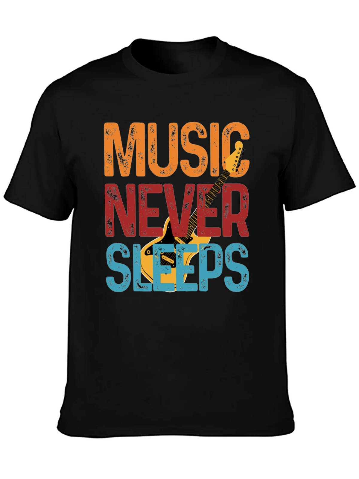 Music Never Sleeps T-Shirt product image 3