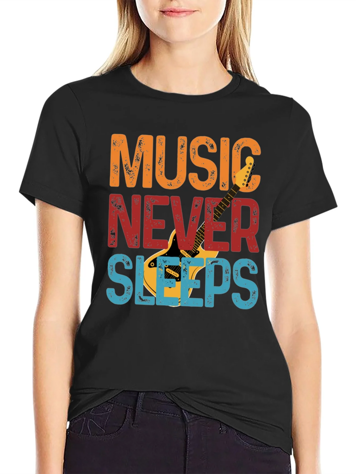 Music Never Sleeps T-Shirt product image 2