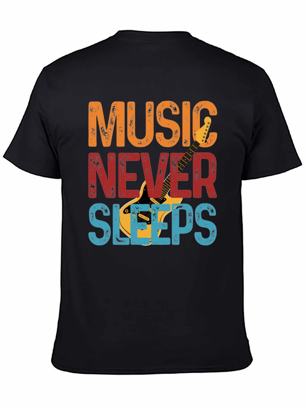 Music Never Sleeps T-Shirt product image 4