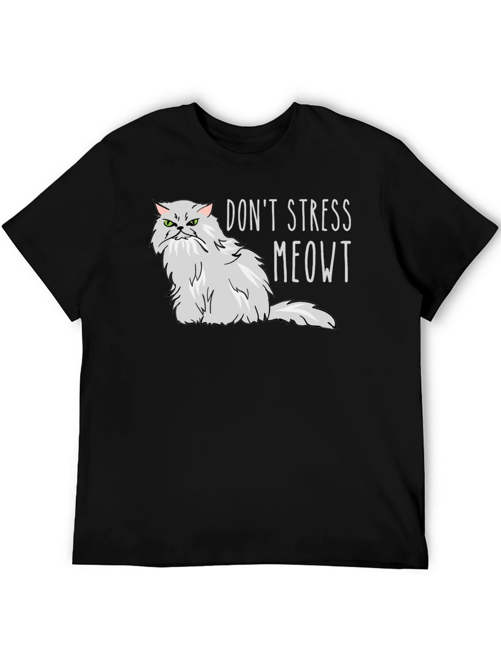 Dont Stress Meowt T-Shirt - Grumpy Cat Tee product image 5
