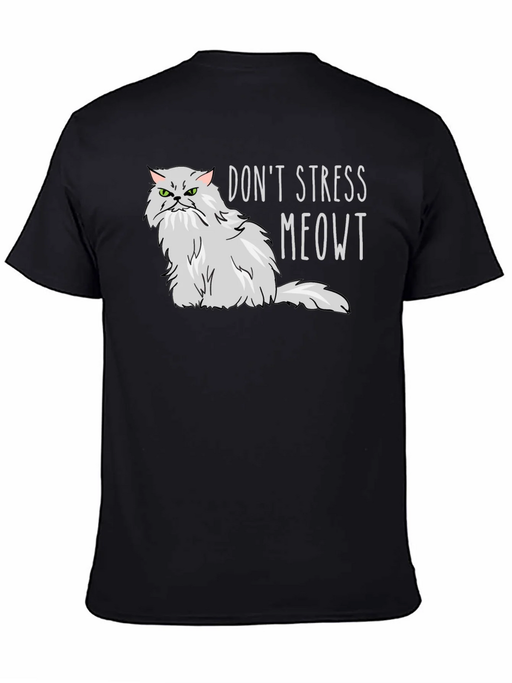 Dont Stress Meowt T-Shirt - Grumpy Cat Tee product image 4