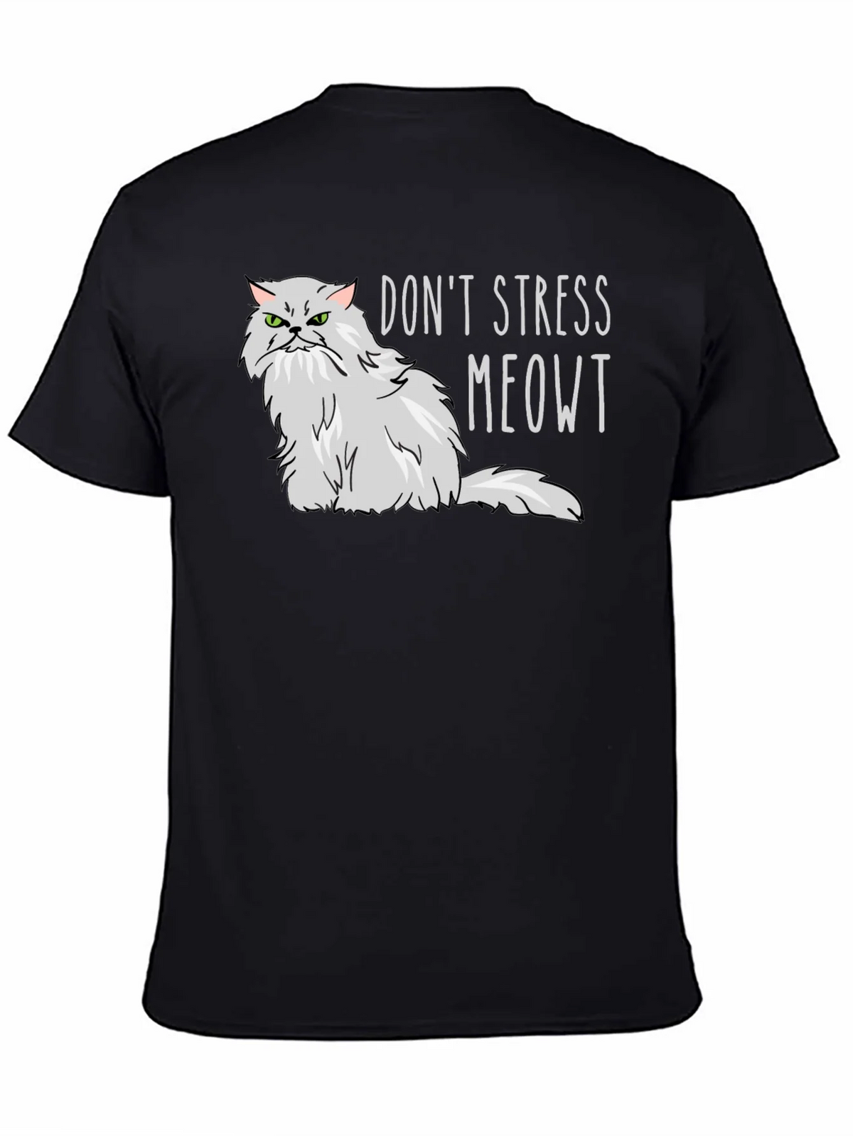 Dont Stress Meowt T-Shirt - Grumpy Cat Tee product image 4