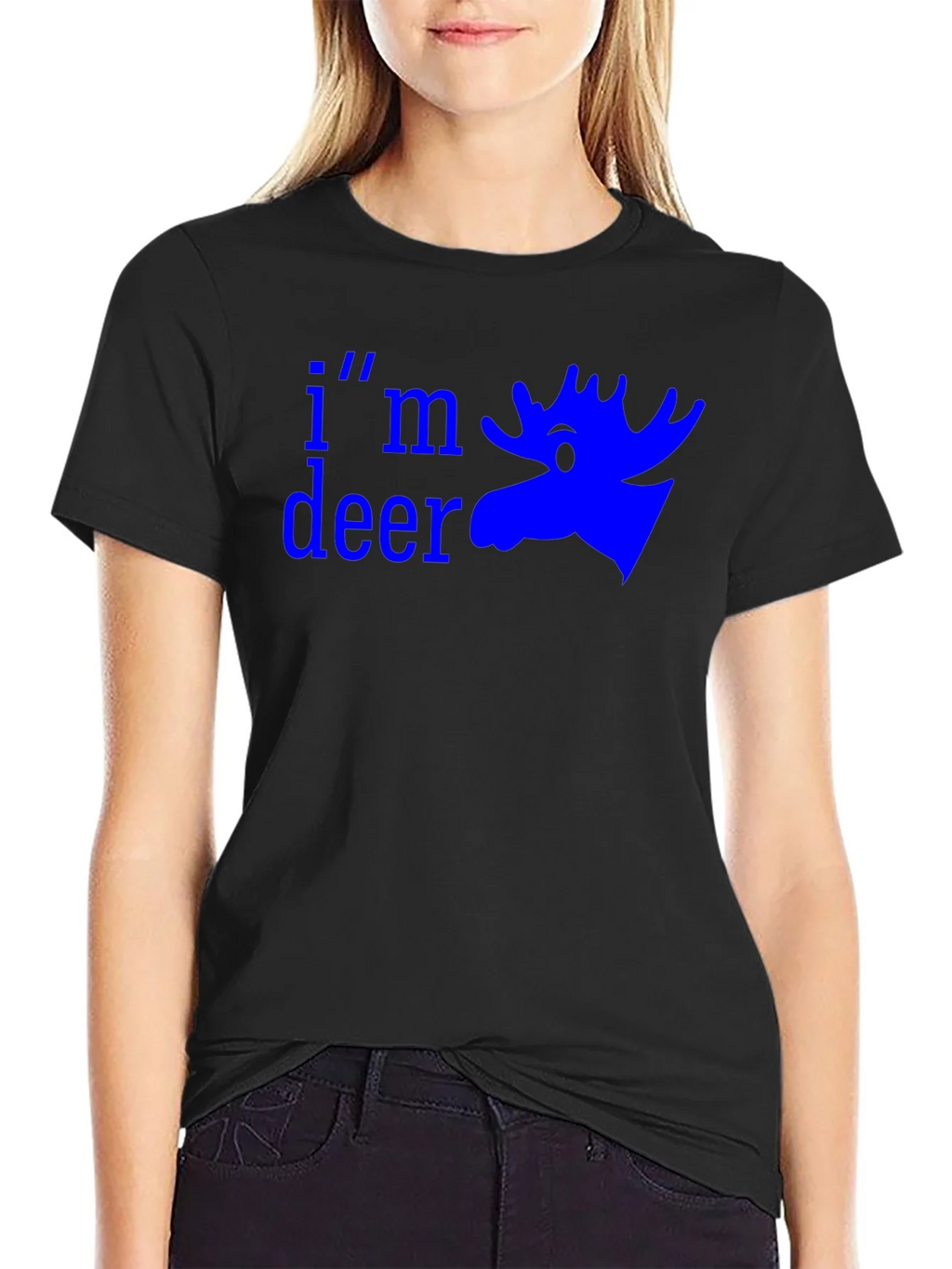 Im Deer Graphic Tee - Moose Design product image 2