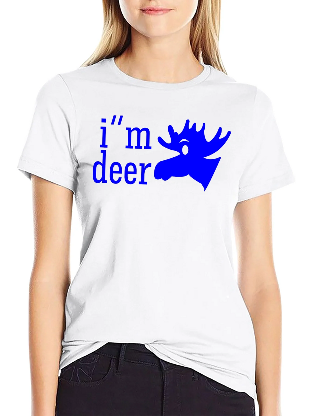 Im Deer Graphic Tee - Moose Design product image 8