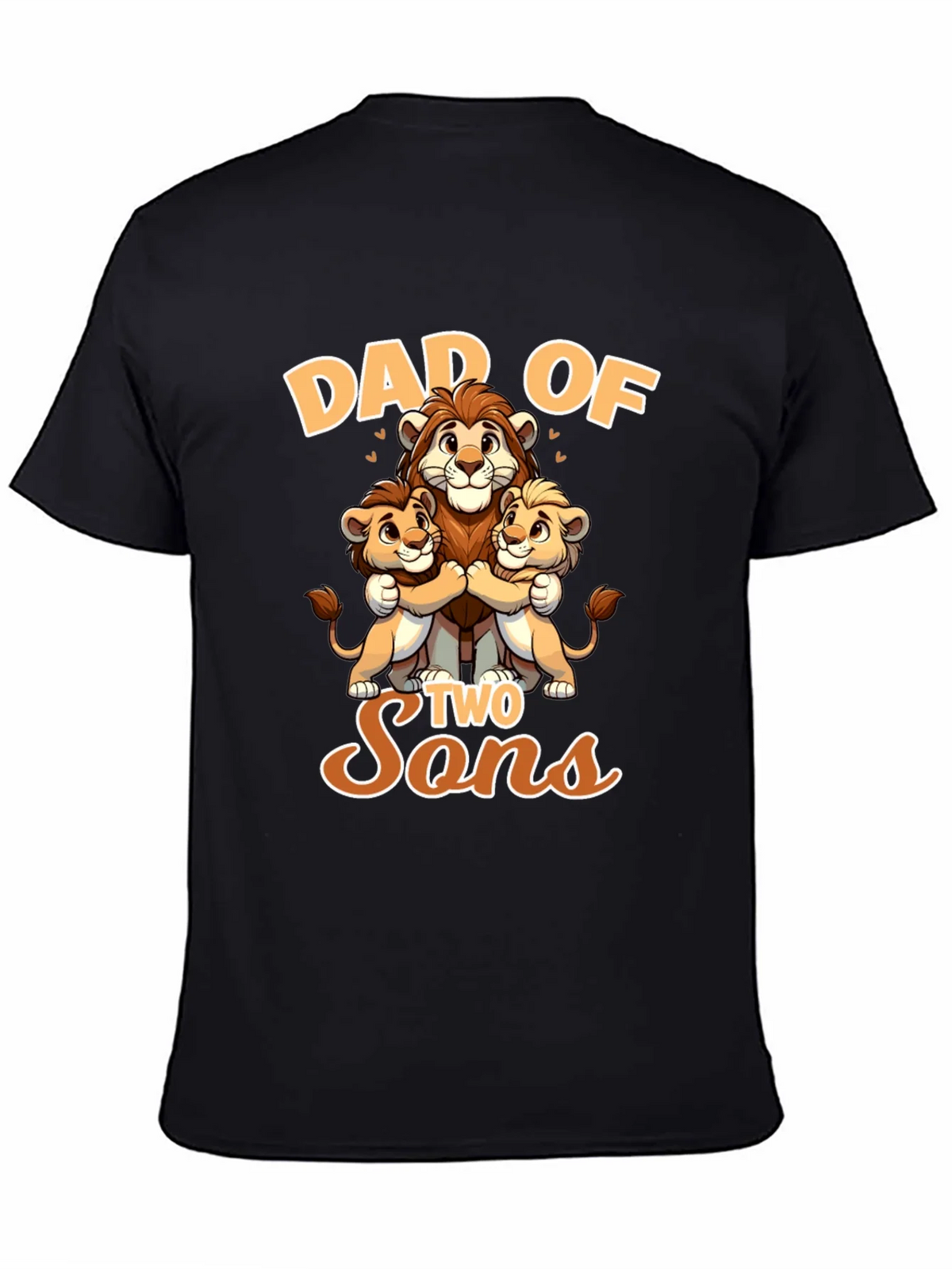 Dad of Two Sons Graphic Tee product image 4