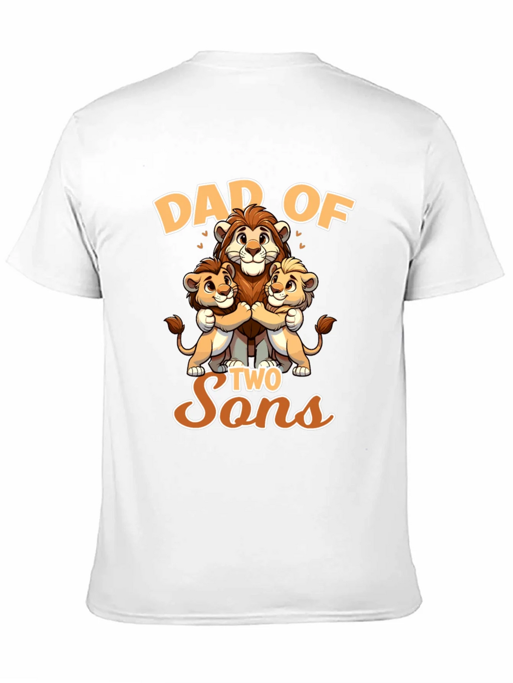Dad of Two Sons Graphic Tee product image 10