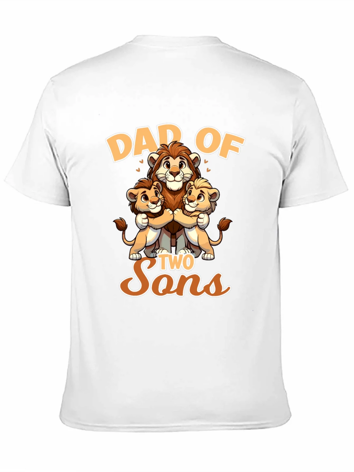 Dad of Two Sons Graphic Tee product image 10