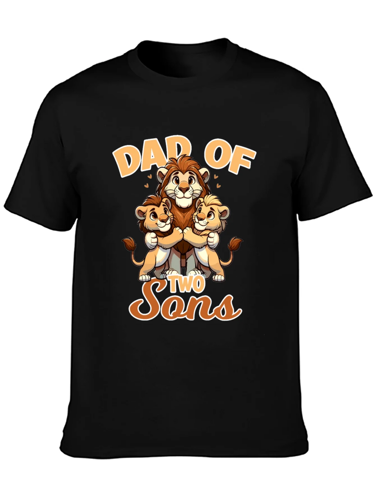 Dad of Two Sons Graphic Tee product image 3