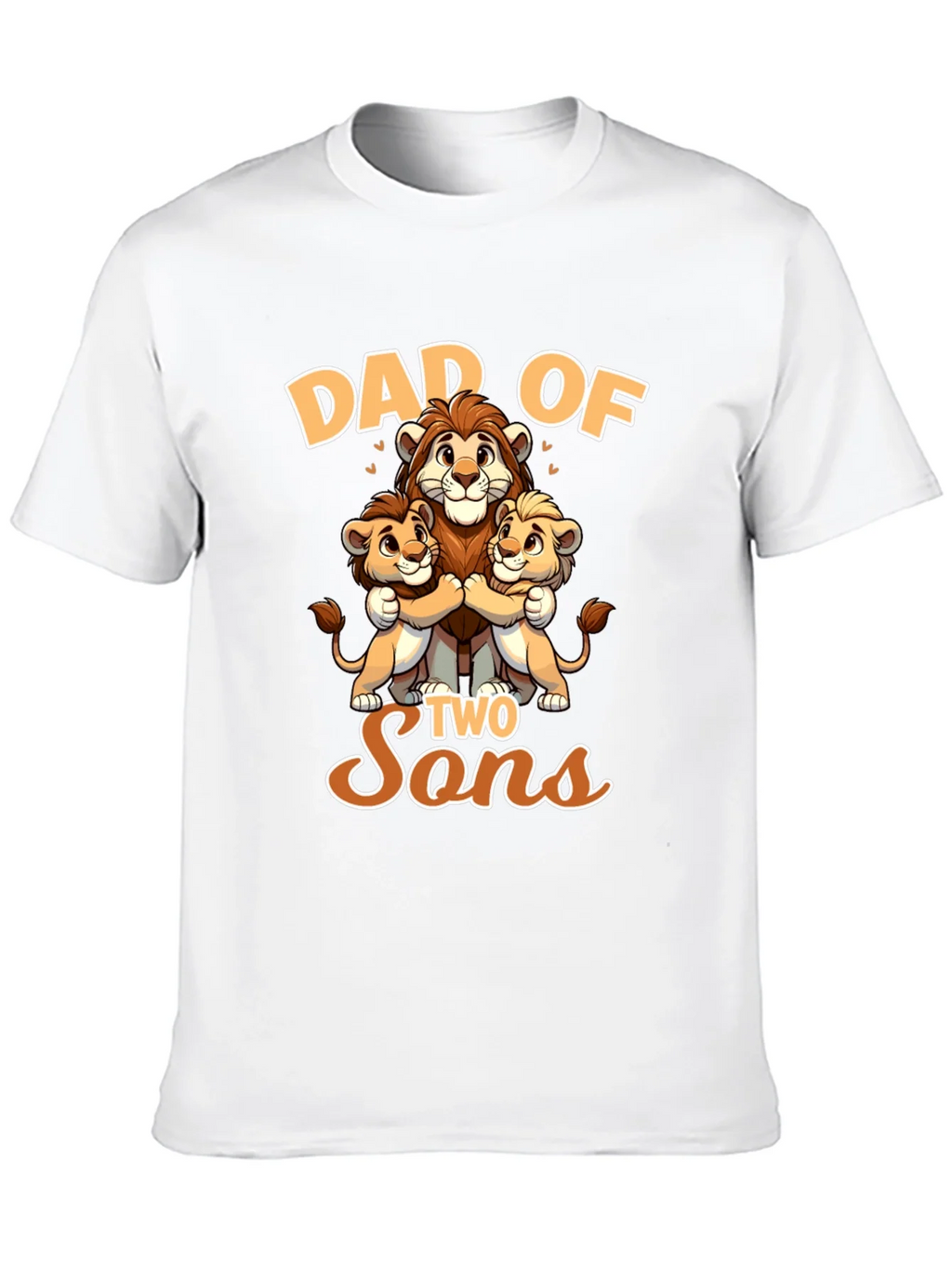 Dad of Two Sons Graphic Tee product image 9