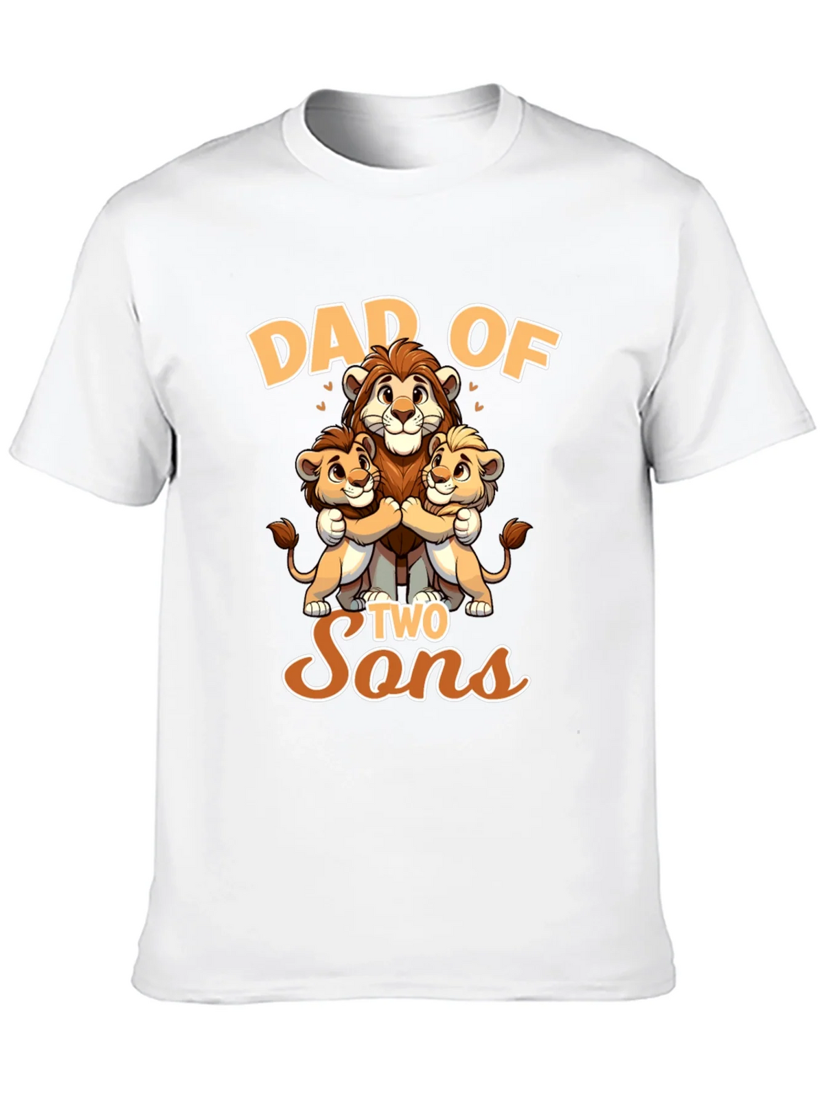 Dad of Two Sons Graphic Tee product image 9