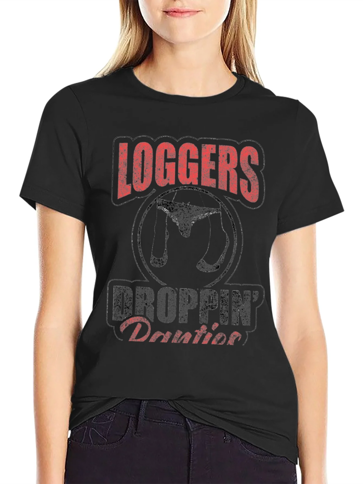 Loggers Droppin Panties Graphic Tee product image 2