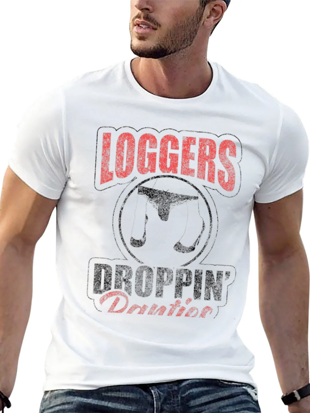 Loggers Droppin Panties Graphic Tee product image 12