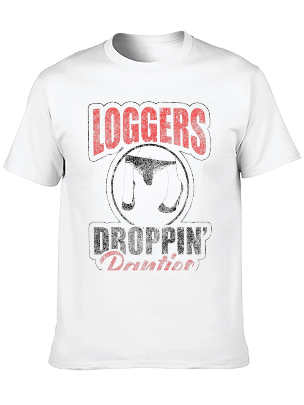 Loggers Droppin Panties Graphic Tee product image 9