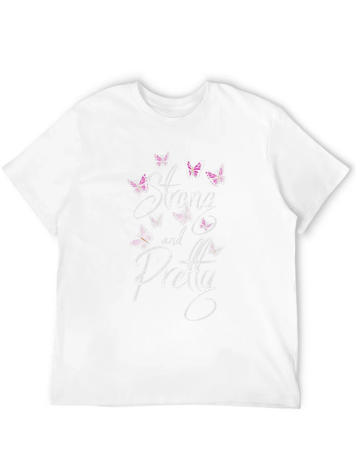 Strong and Pretty Butterfly T-Shirt - Black product image 11