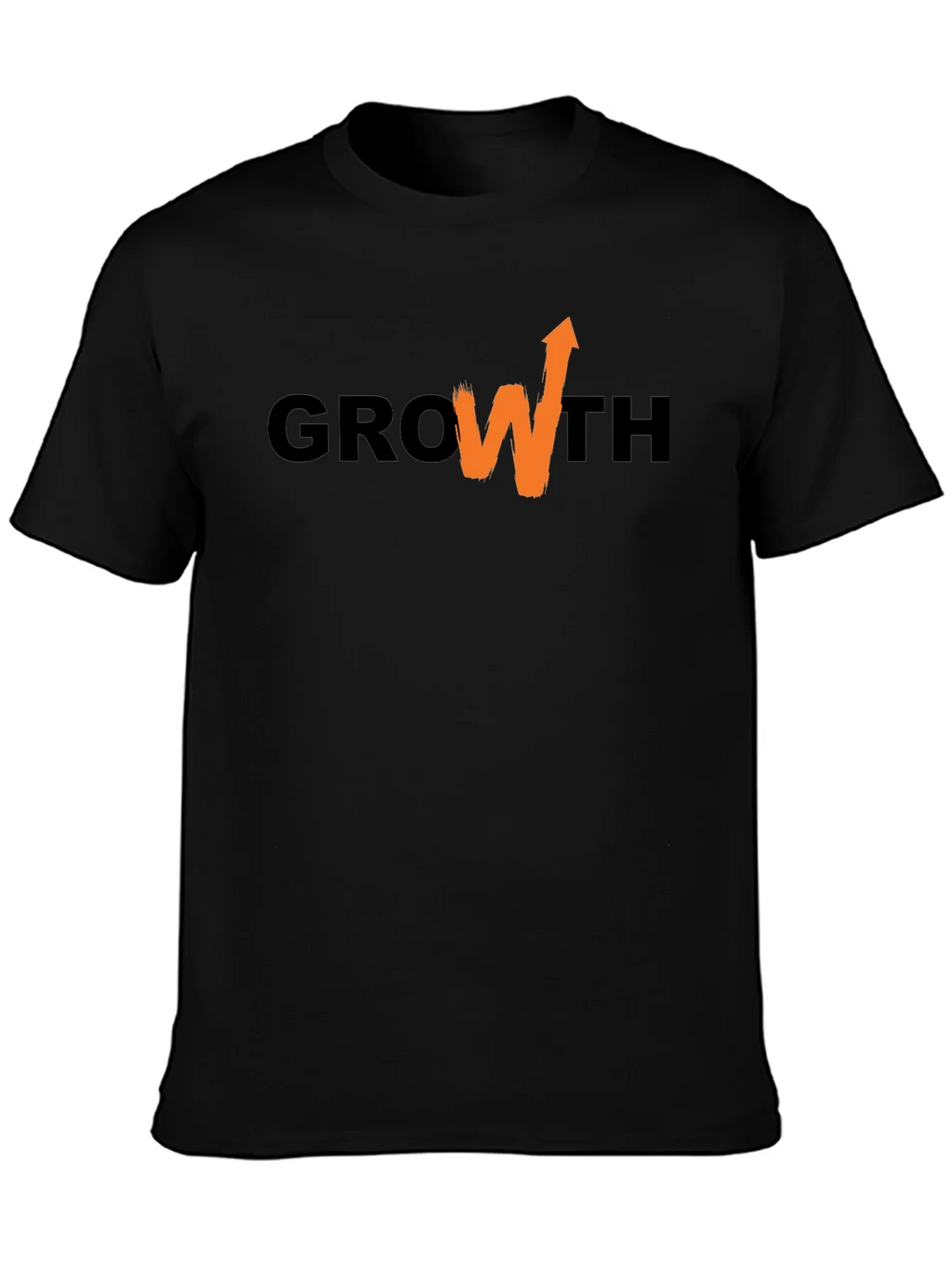Growth Arrow Graphic T-Shirt - Black product image 3
