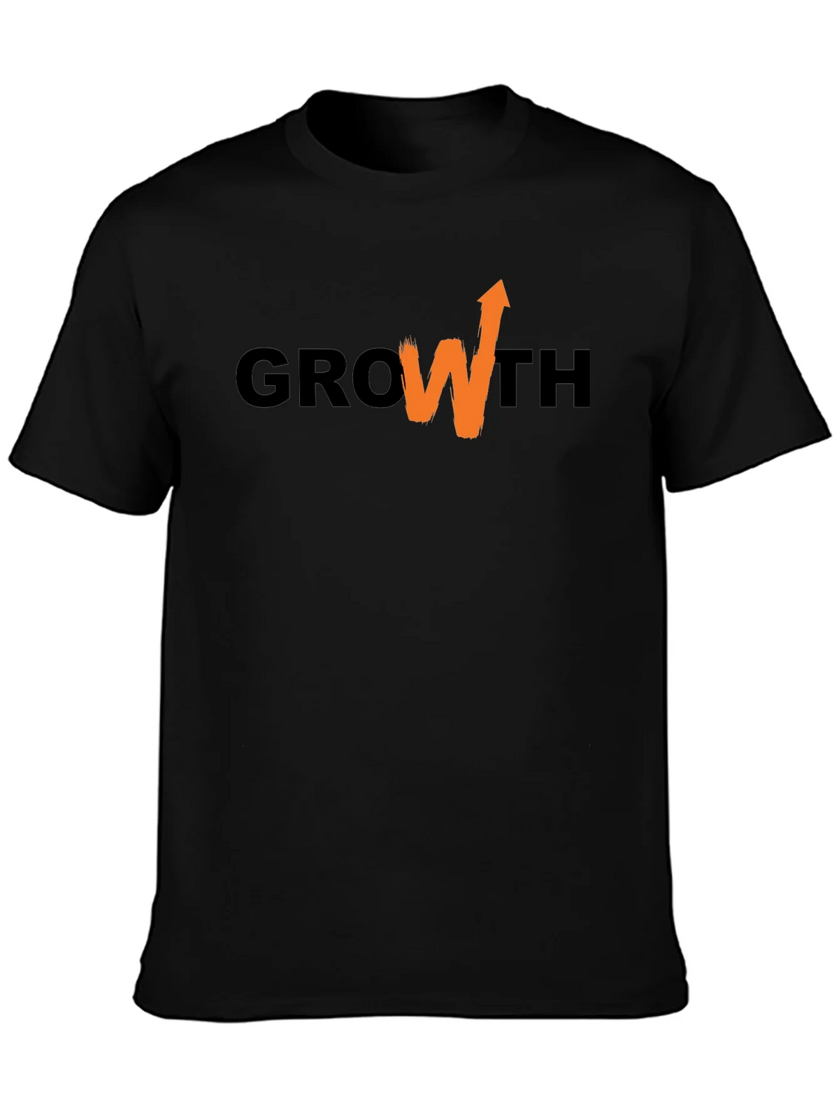 Growth Arrow Graphic T-Shirt - Black product image 3