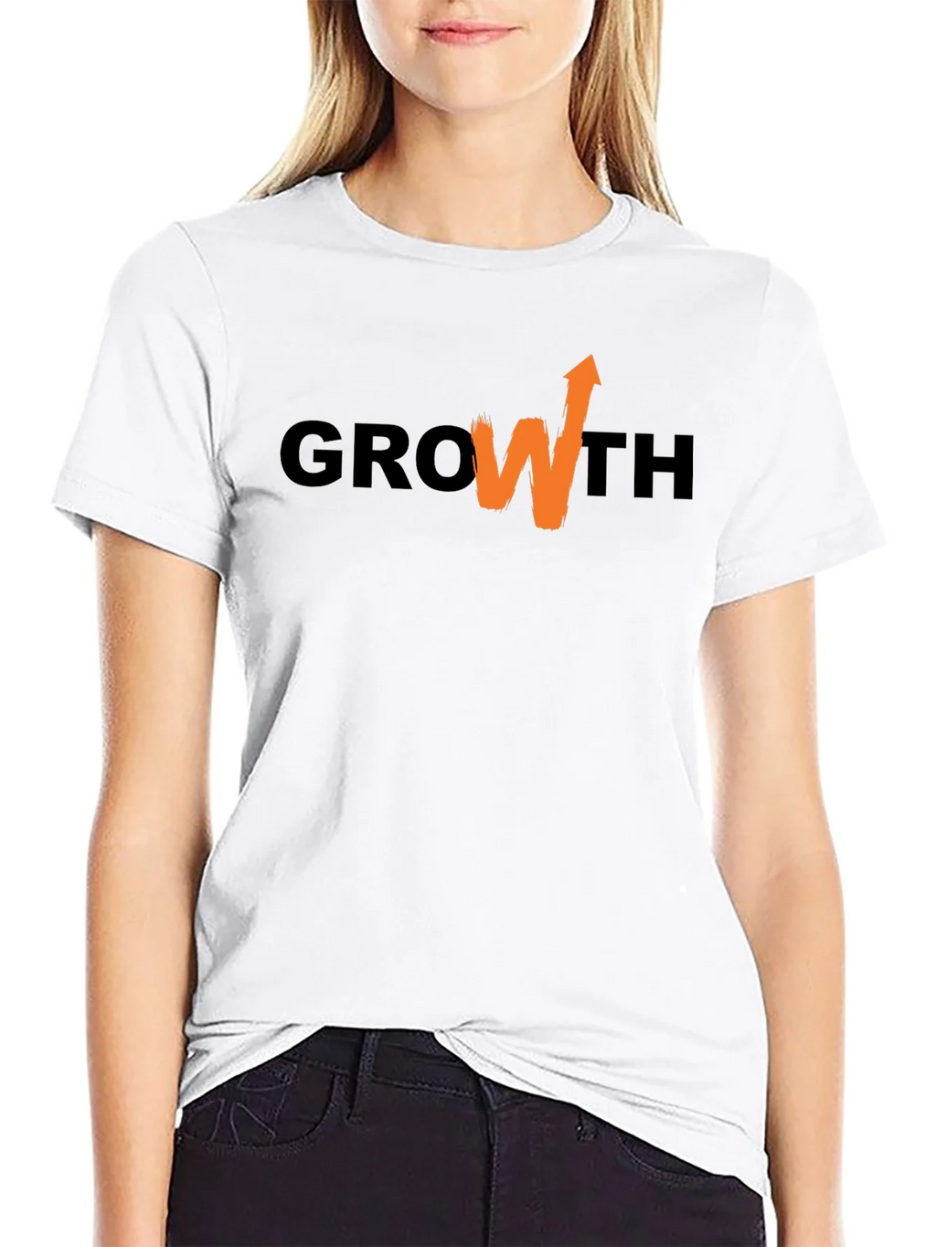 Growth Arrow Graphic T-Shirt - Black product image 8