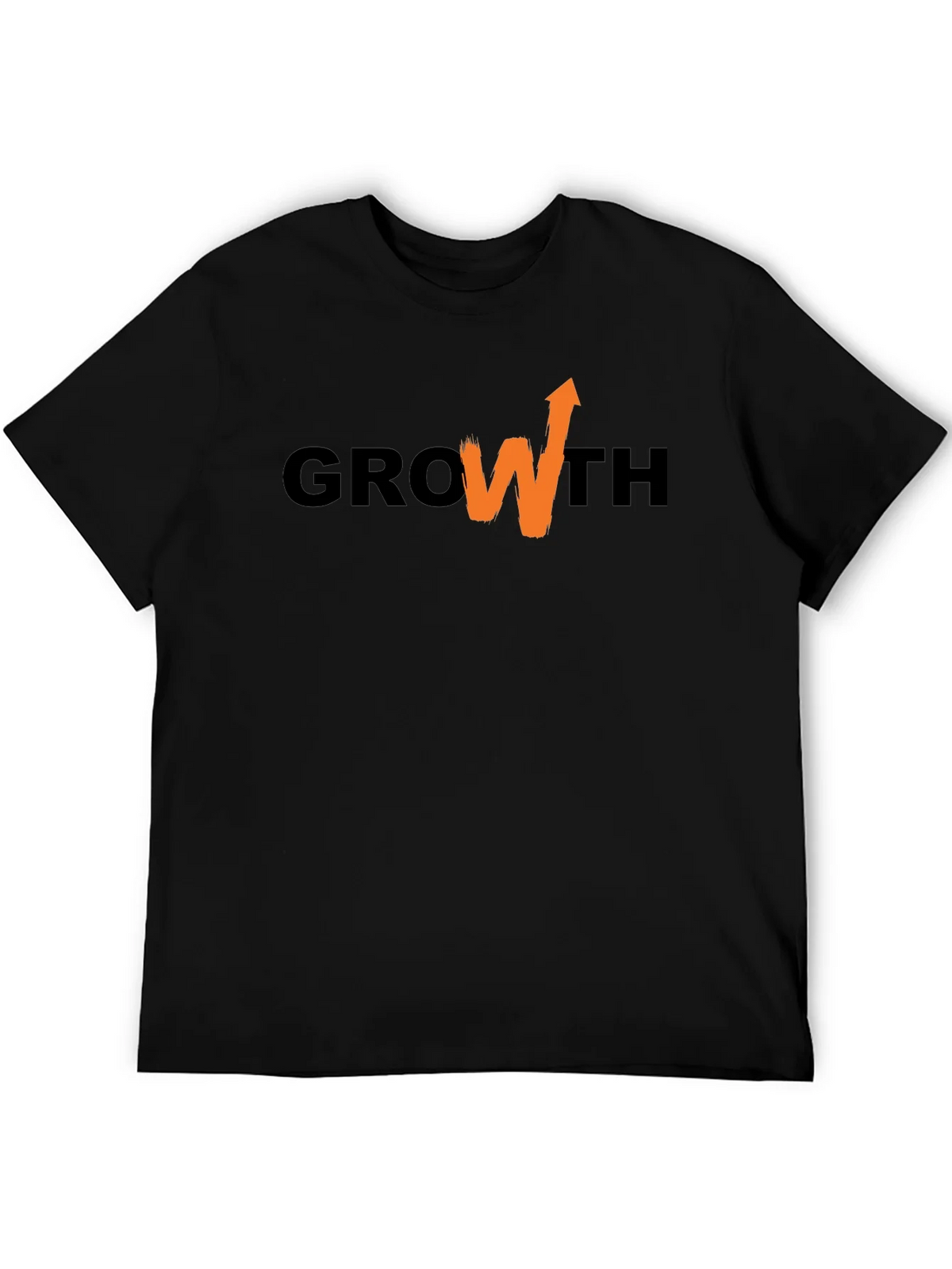 Growth Arrow Graphic T-Shirt - Black product image 5