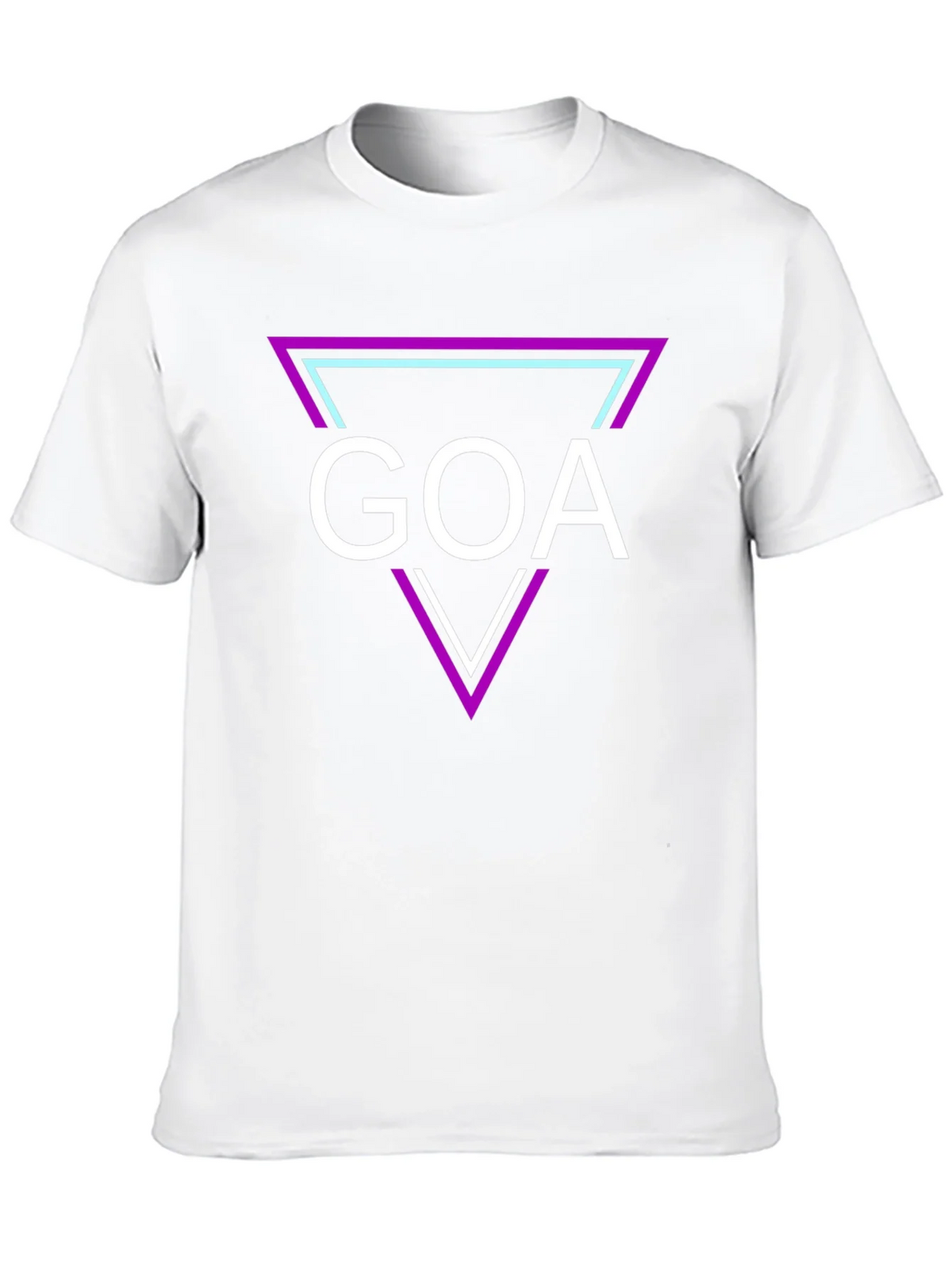 Goa Graphic Tee: Retro Triangle Design product image 9