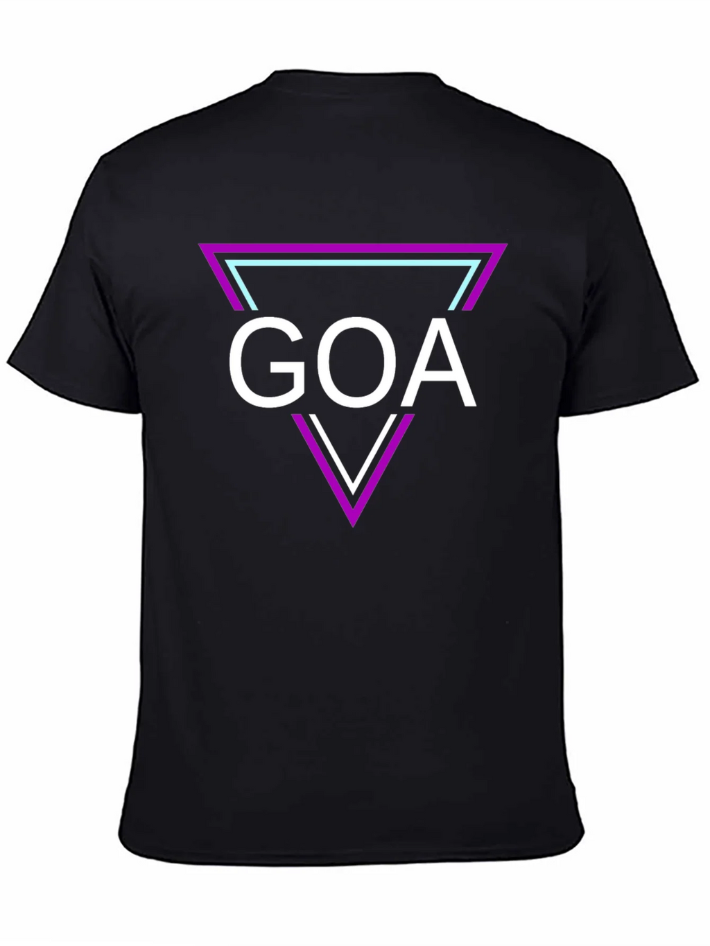 Goa Graphic Tee: Retro Triangle Design product image 4