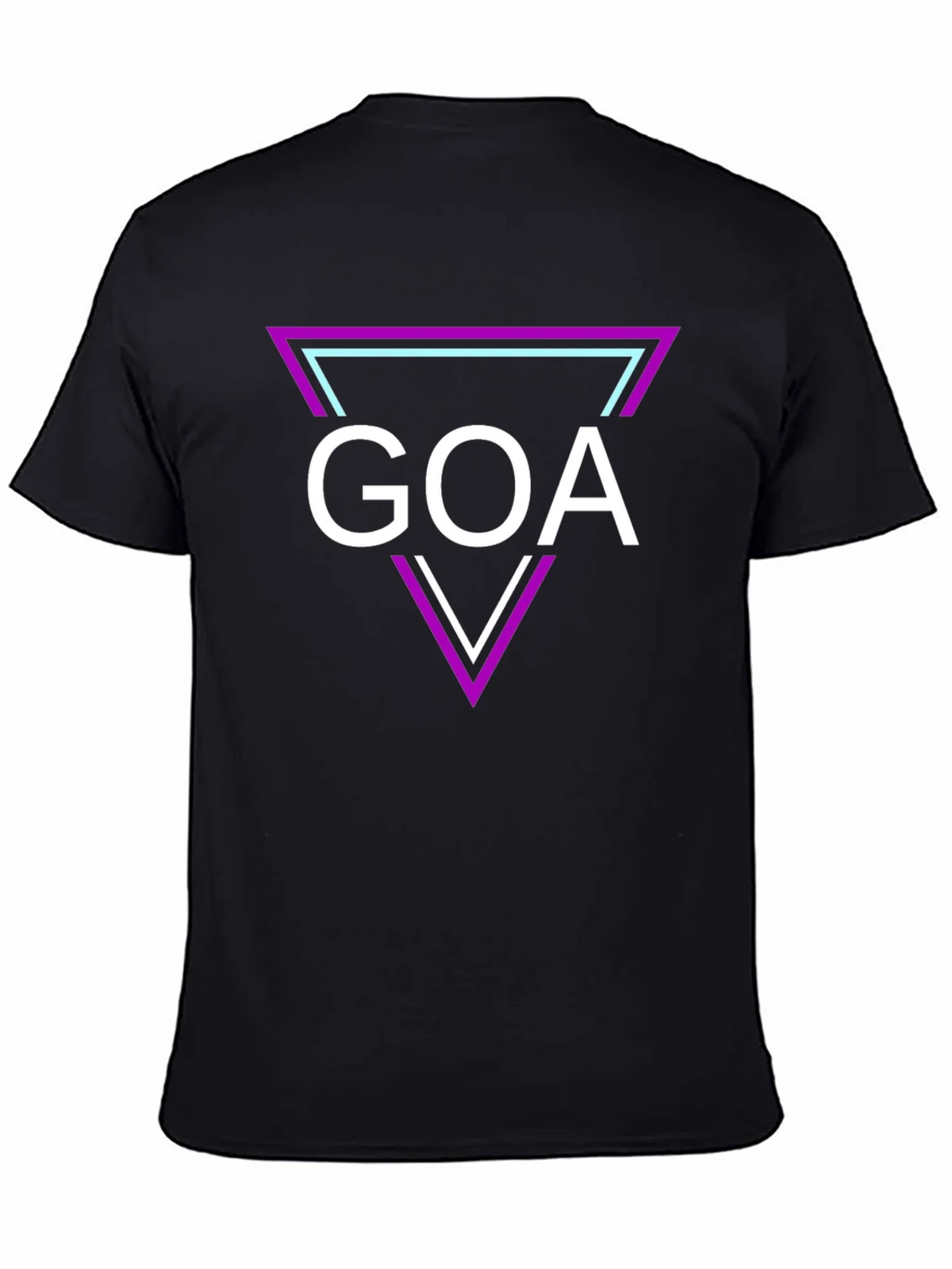 Goa Graphic Tee: Retro Triangle Design product image 4