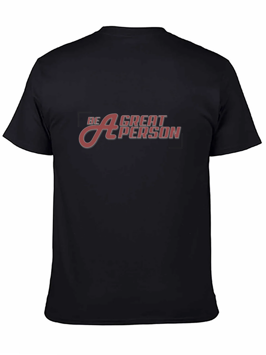 Be A Great Person Black Tee product image 4