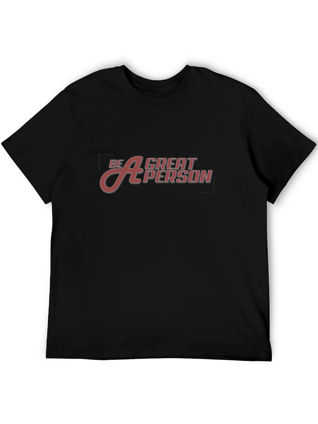 Be A Great Person Black Tee product image 5