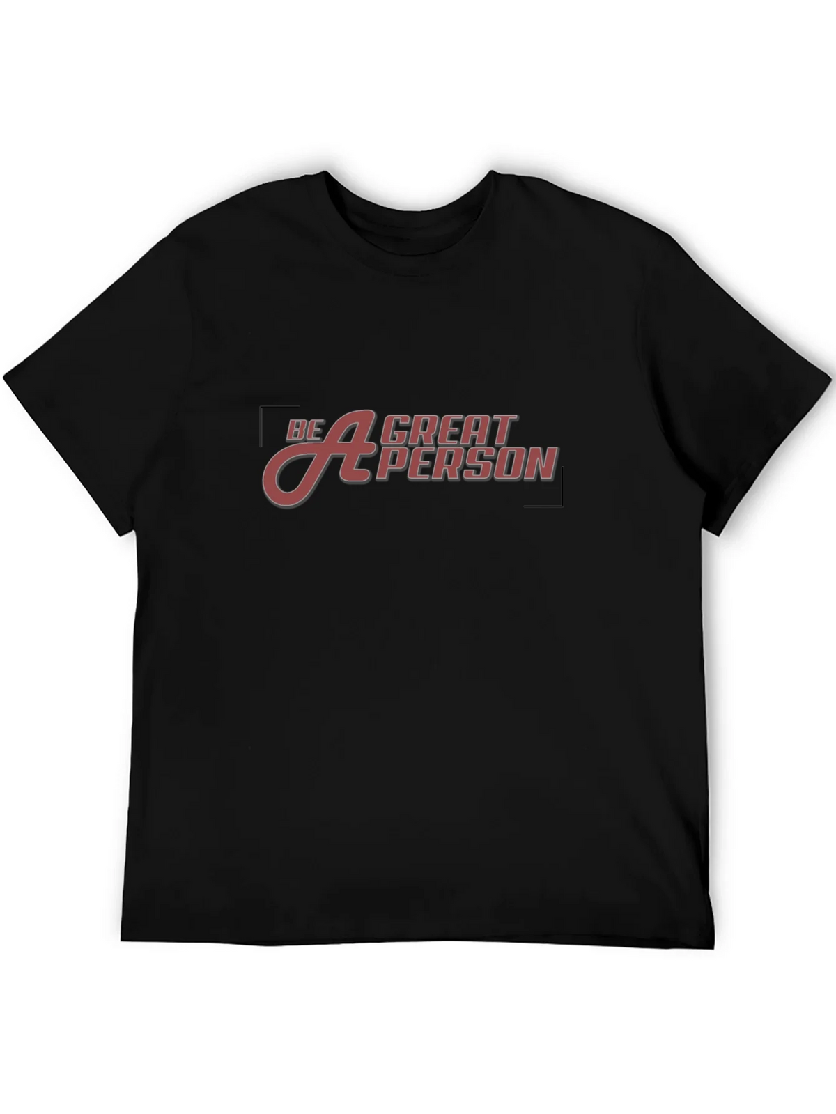 Be A Great Person Black Tee product image 5