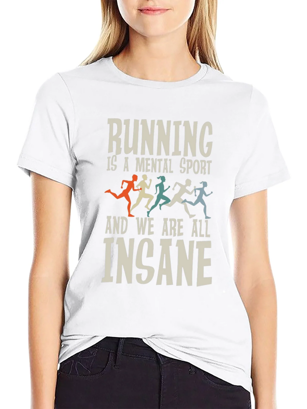 Running Is a Mental Sport T-Shirt product image 8