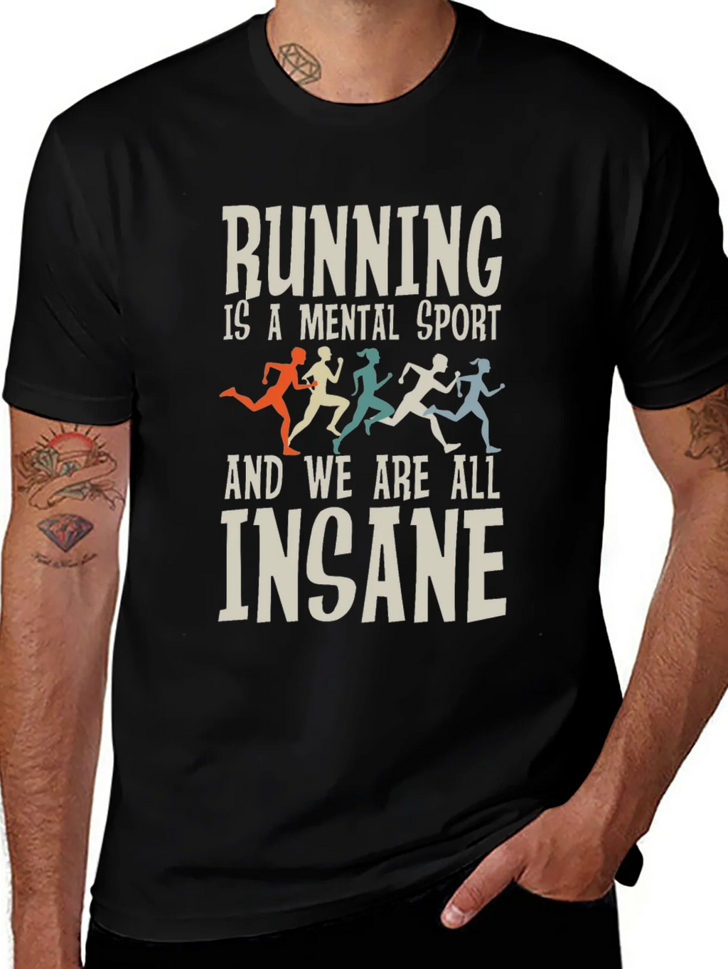 Running Is a Mental Sport T-Shirt product image 1