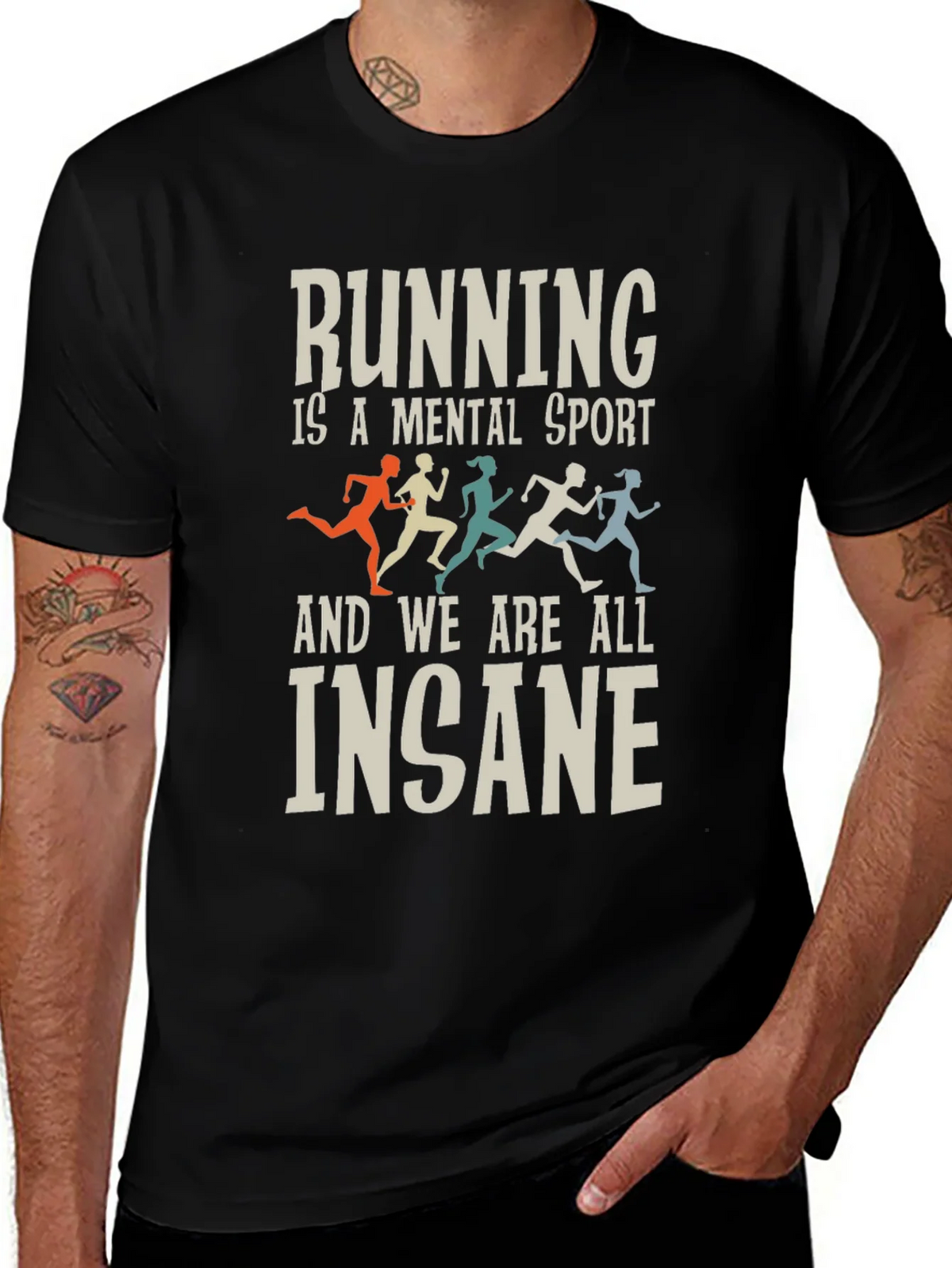 Running Is a Mental Sport T-Shirt product image 1