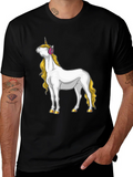 Unicorn Headphone Graphic Tee product image 1