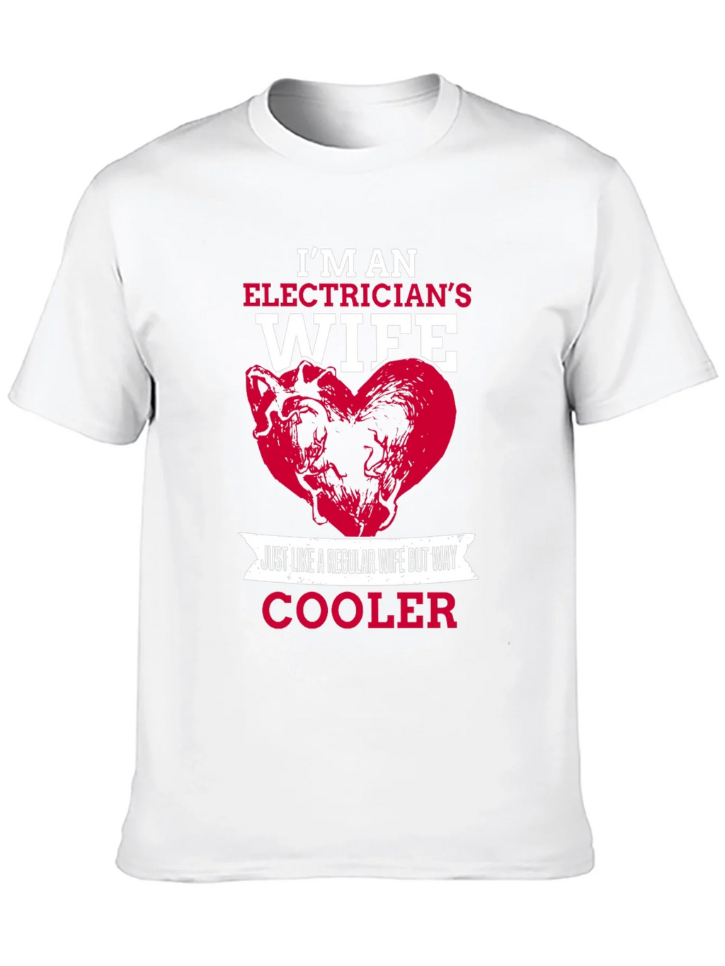 Electricians Wife T-Shirt - Cooler Than Regular product image 9