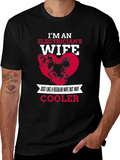 Electricians Wife T-Shirt - Cooler Than Regular product image 1